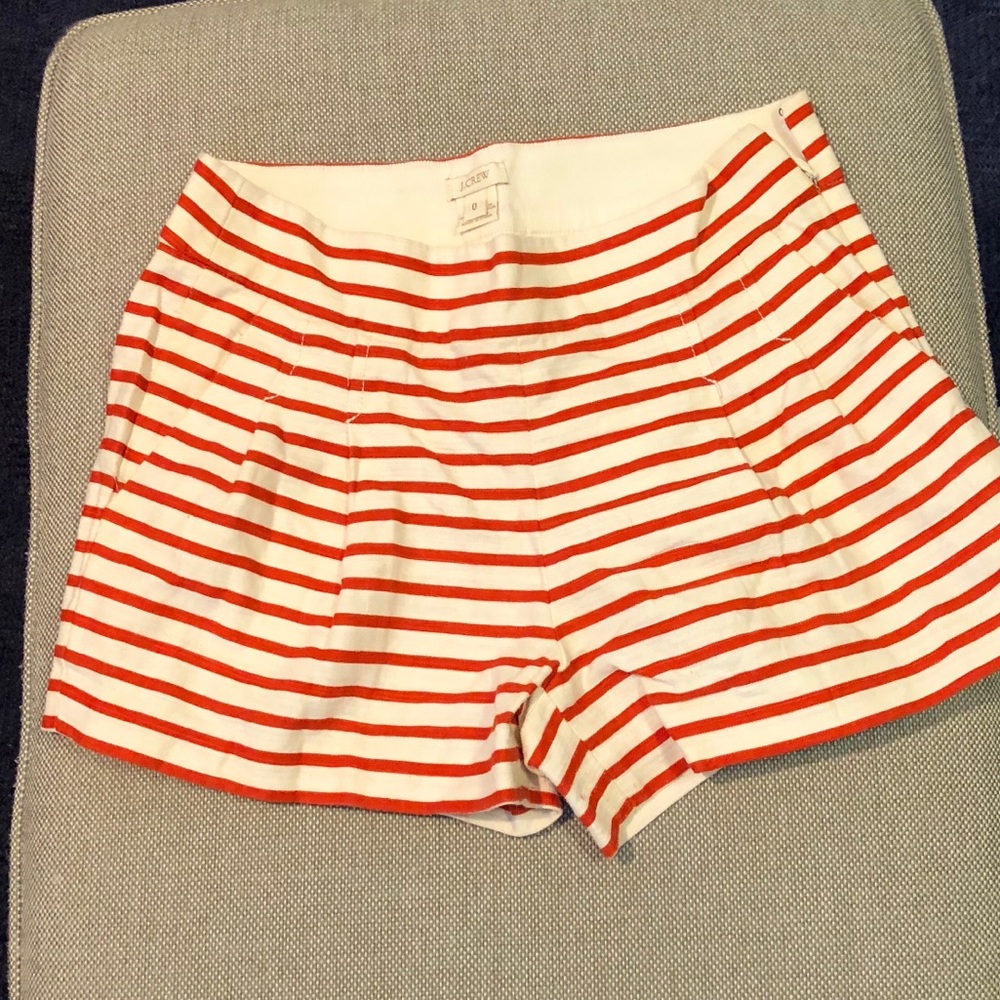 J. Crew striped shorts